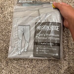 Men’s mission ridge 1 ct. Thermal Bottom size XL - NEW